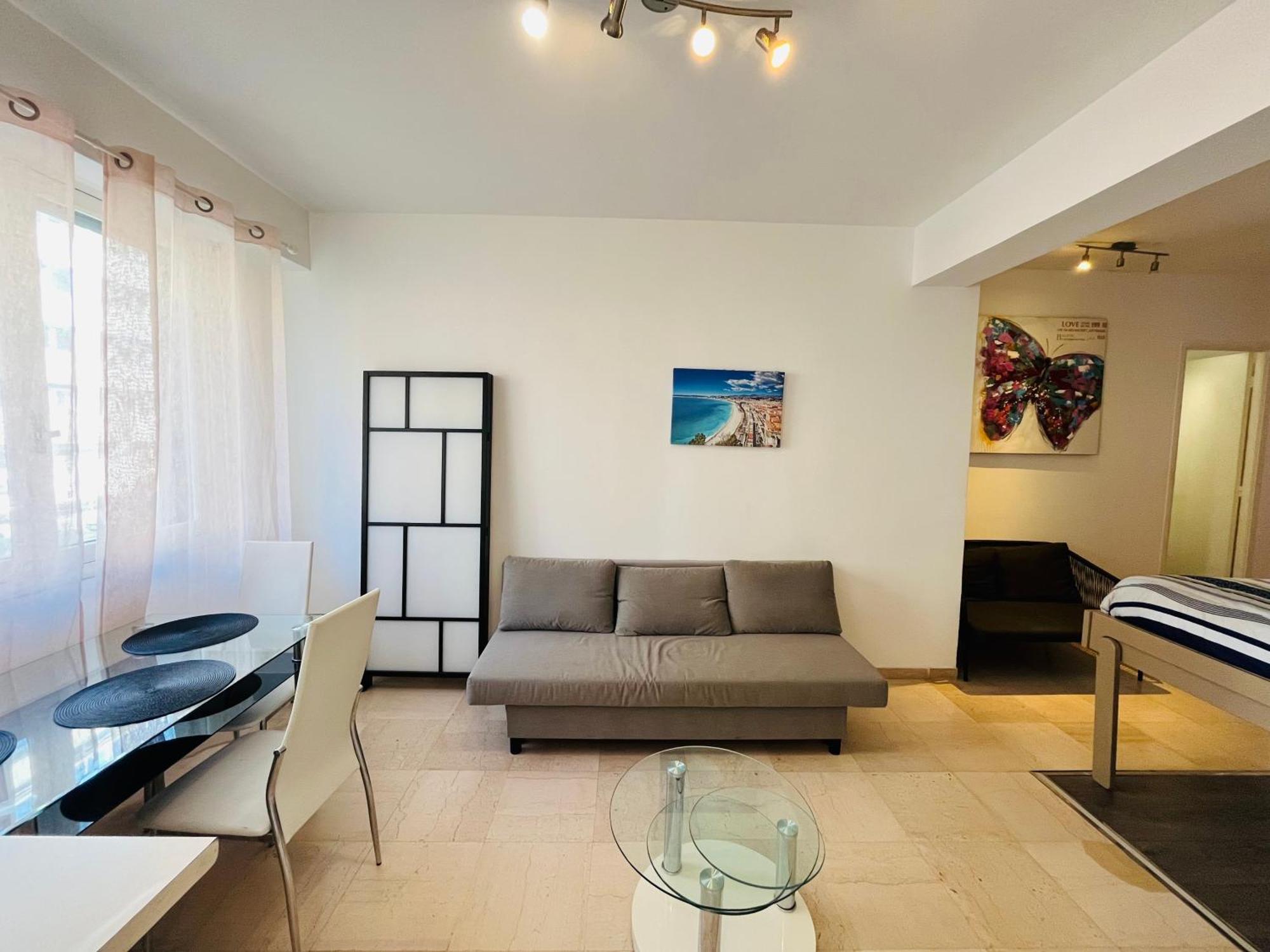 Grand Studio De 30 M2 Promenade Des Anglais 니스 외부 사진